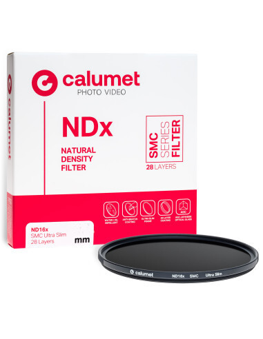 Filtr Calumet ND16x SMC 72 mm Ultra Slim 28 Layers