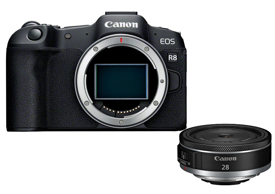 Zestaw Canon EOS R8 Body + RF 28mm F2.8 Zestaw Canon EOS R8 Body + RF 28mm F2.8