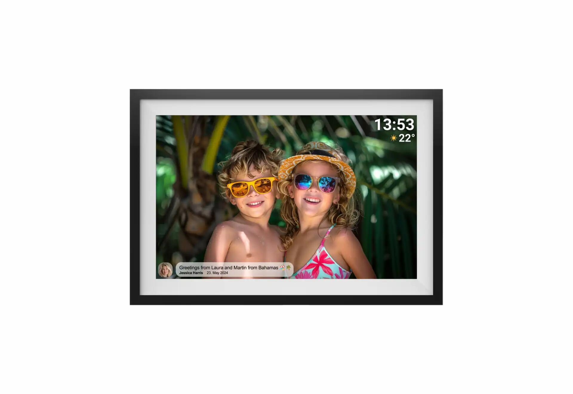 Ramka cyfrowa Denver PFF-1016 10.1" 16GB czarna