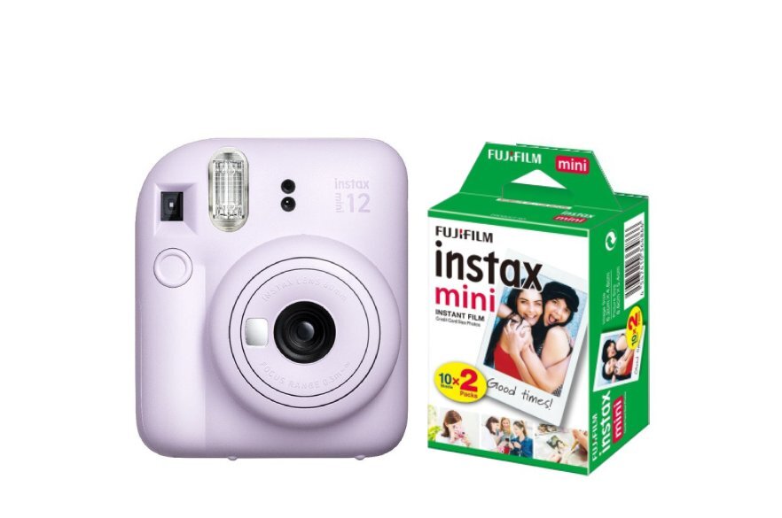 Zestaw Fujifilm Instax Mini 12 (Lilac Purple) + Wkłady 2x10 (20 zdjęć)