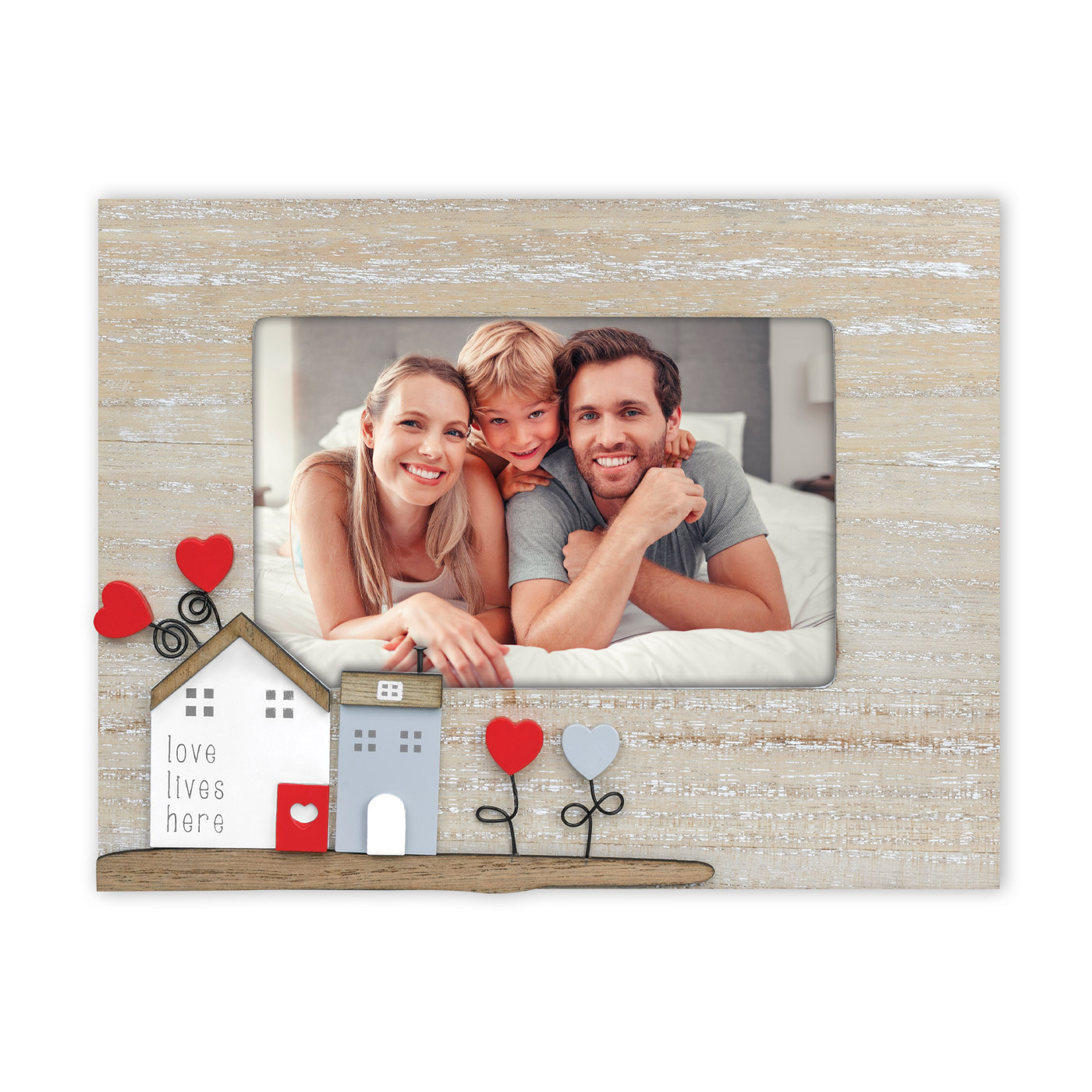 Ramka Italia 10x15 Sirmione HY9664 - Drewno z białym, 10x15, 10x15