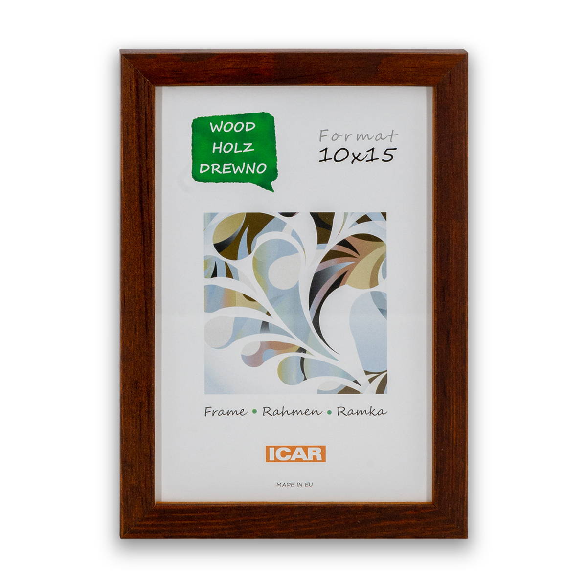 Ramka Icar Pinia - różne kolory i formaty - Ciemnobrązowy, 10x15, 10x15 Ramka Icar Pinia - różne kolory i formaty - Ciemnobrązowy, 10x15, 10x15