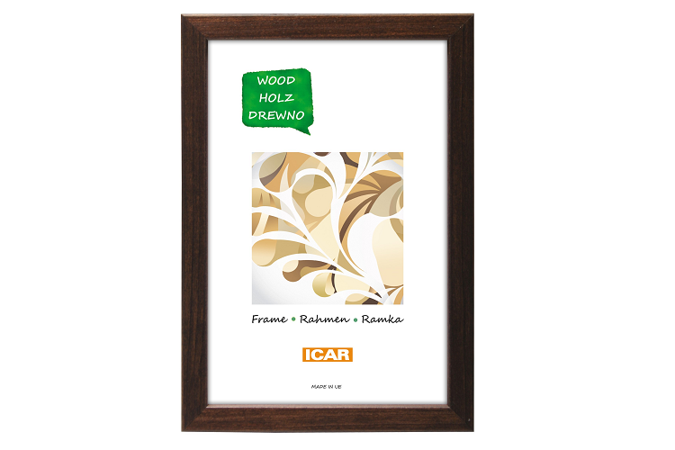 Ramka Icar Pinia - różne kolory i formaty - Ciemnobrązowy, 21x30, 21x30 Ramka Icar Pinia - różne kolory i formaty - Ciemnobrązowy, 21x30, 21x30