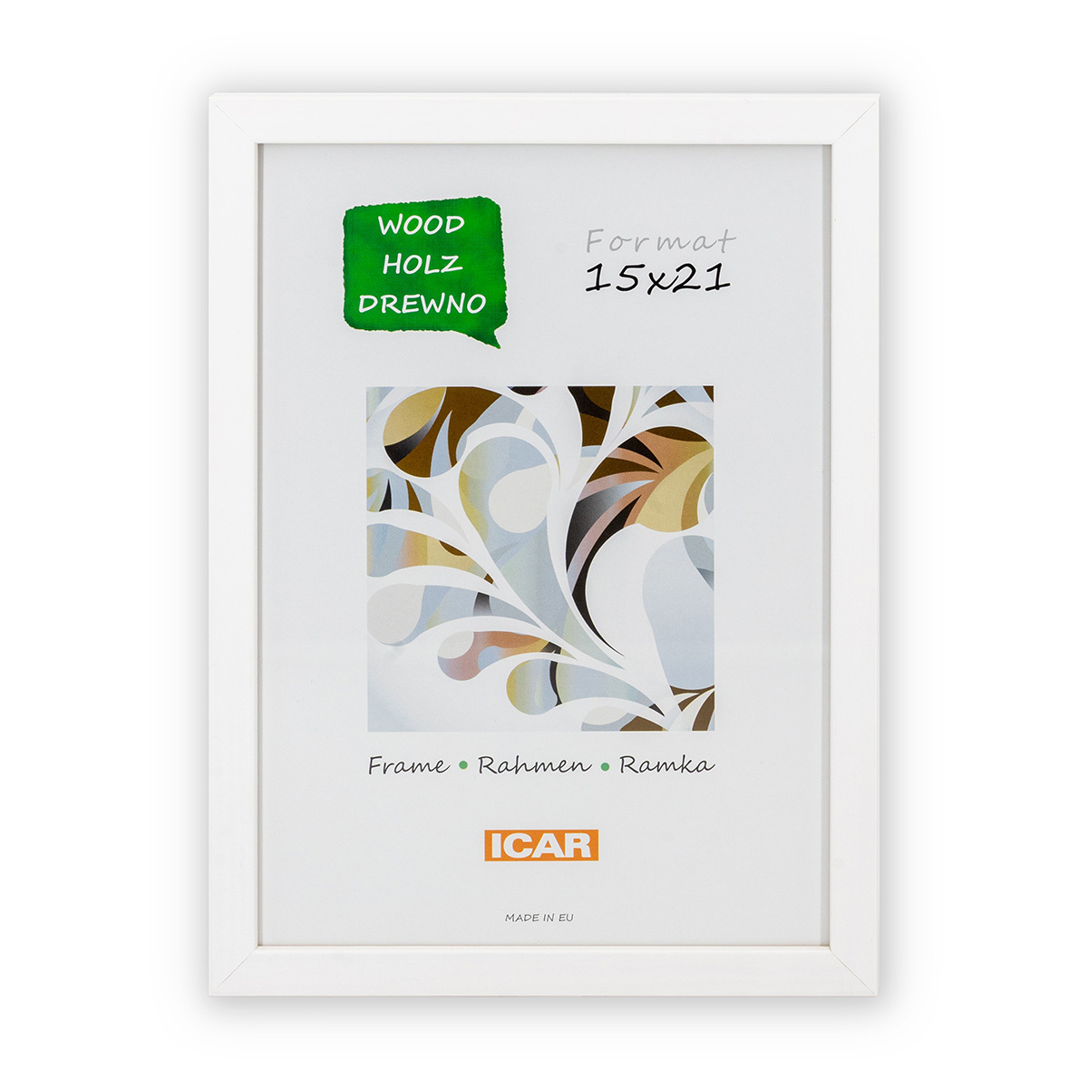 Ramka Icar Pinia - różne kolory i formaty - biały, 15x21, 15x21 Ramka Icar Pinia - różne kolory i formaty - biały, 15x21, 15x21