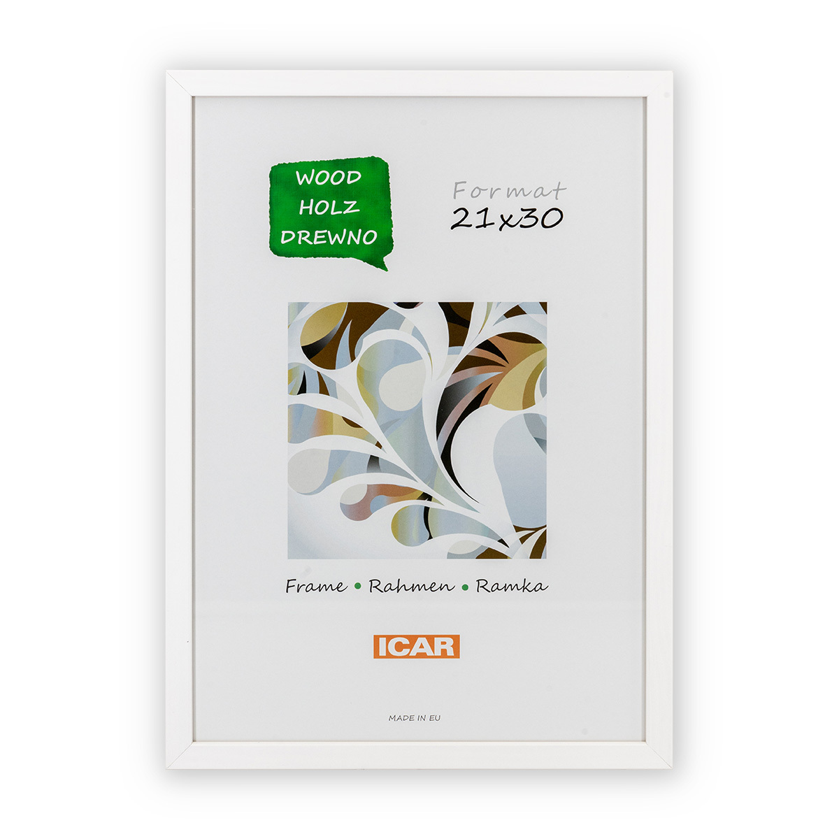 Ramka Icar Pinia - różne kolory i formaty - biały, 21x30, 21x30 Ramka Icar Pinia - różne kolory i formaty - biały, 21x30, 21x30