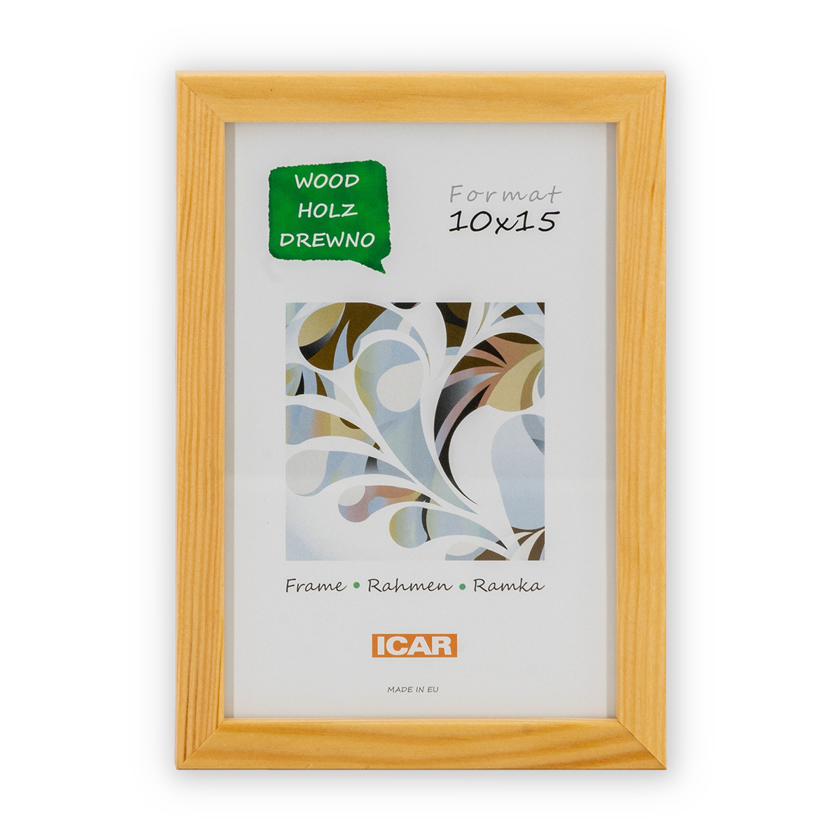 Ramka Icar Pinia - różne kolory i formaty - brzozowy, 10x15, 10x15 Ramka Icar Pinia - różne kolory i formaty - brzozowy, 10x15, 10x15