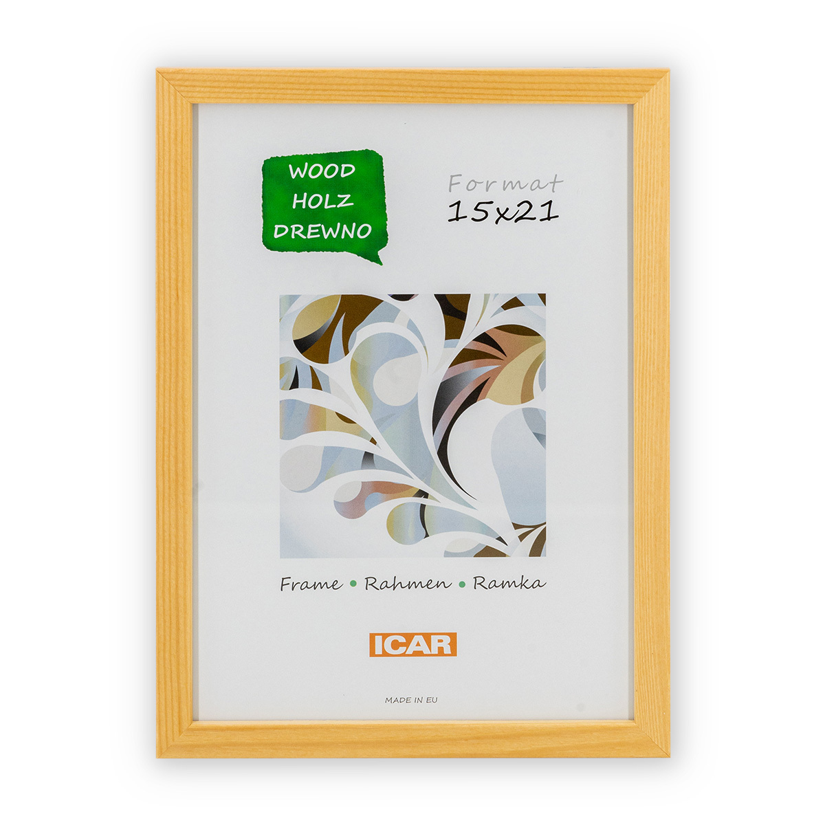 Ramka Icar Pinia - różne kolory i formaty - brzozowy, 15x21, 15x21 Ramka Icar Pinia - różne kolory i formaty - brzozowy, 15x21, 15x21