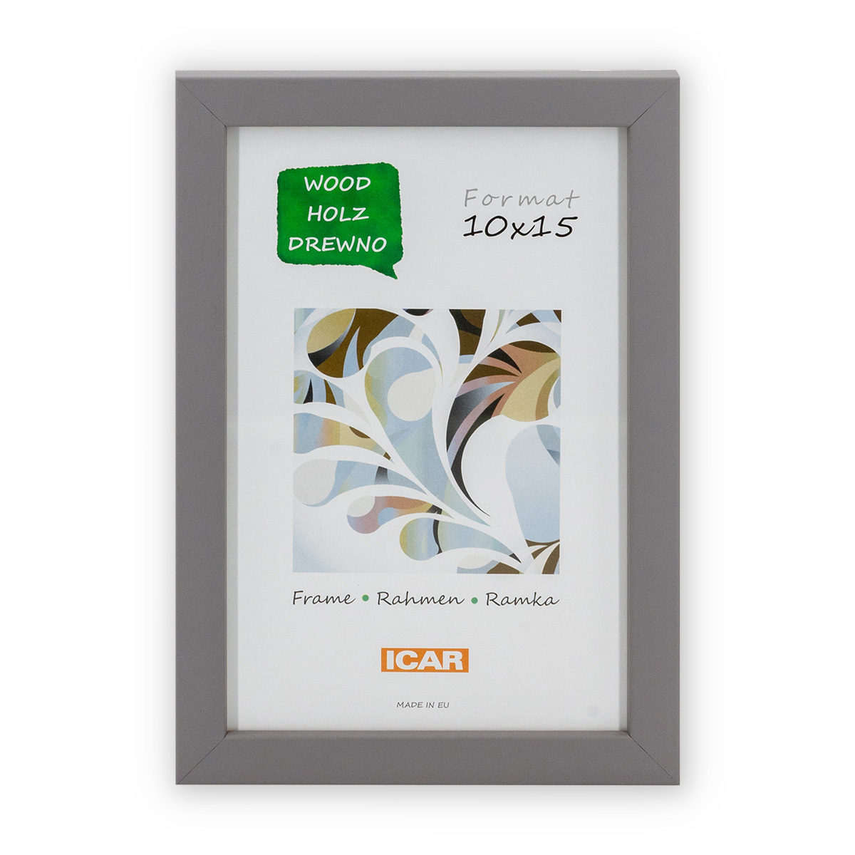 Ramka Icar Pinia - różne kolory i formaty - Jasnoszary, 10x15, 10x15 Ramka Icar Pinia - różne kolory i formaty - Jasnoszary, 10x15, 10x15