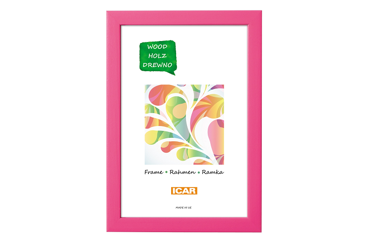 Ramka Icar Pinia - różne kolory i formaty - Różowy, 21x30, 21x30 Ramka Icar Pinia - różne kolory i formaty - Różowy, 21x30, 21x30