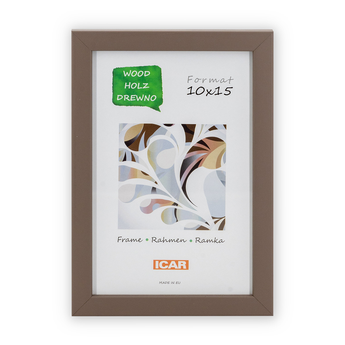 Ramka Icar Pinia - różne kolory i formaty - Kawowy, 10x15, 10x15 Ramka Icar Pinia - różne kolory i formaty - Kawowy, 10x15, 10x15