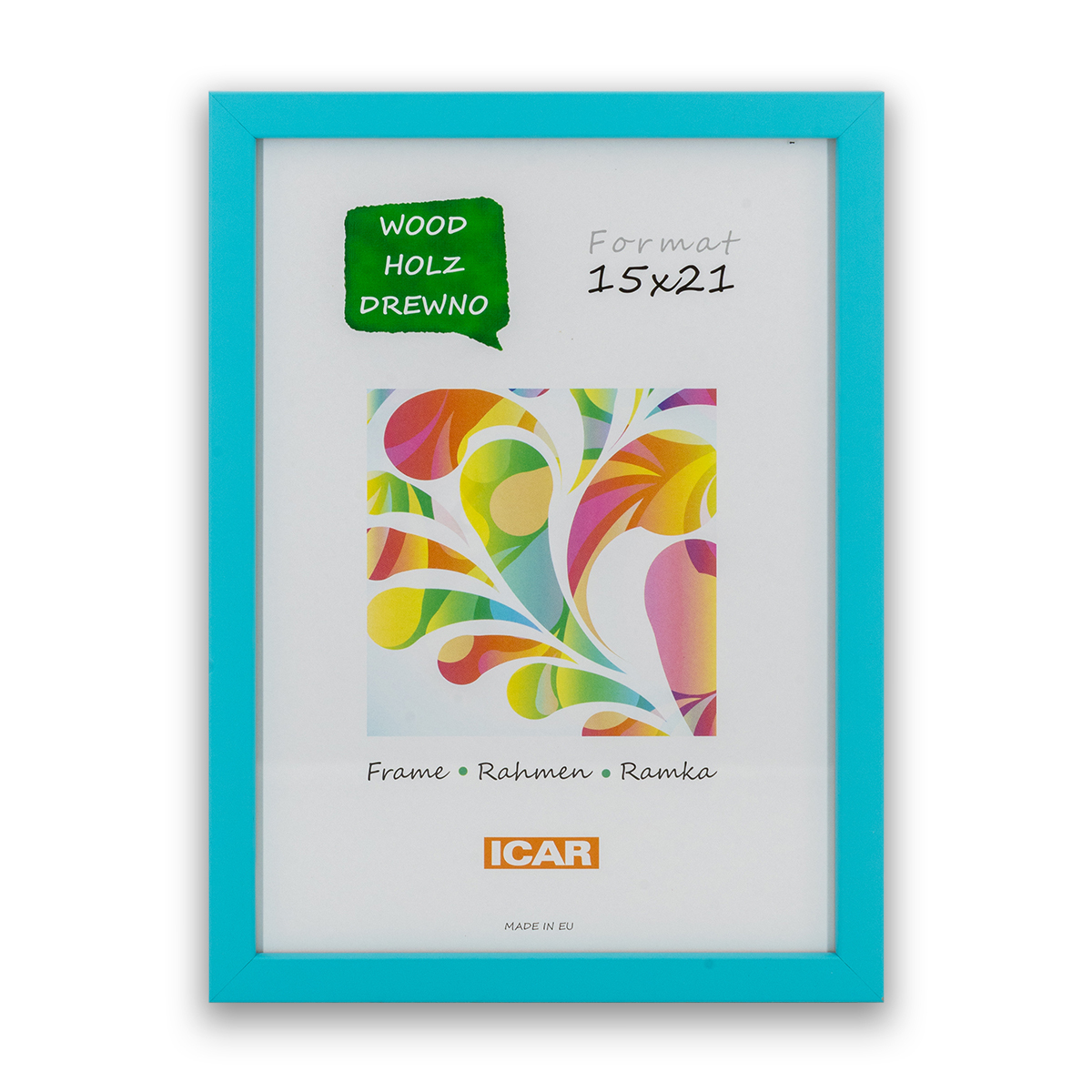 Ramka Icar Pinia - różne kolory i formaty - turkusowy, 15x21, 15x21 Ramka Icar Pinia - różne kolory i formaty - turkusowy, 15x21, 15x21