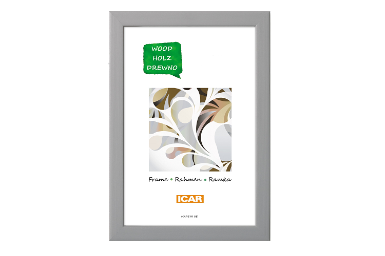 Ramka Icar Pinia - różne kolory i formaty - Jasnoszary, 13x18, 13x18 Ramka Icar Pinia - różne kolory i formaty - Jasnoszary, 13x18, 13x18