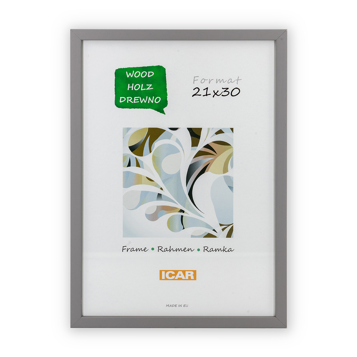 Ramka Icar Pinia - różne kolory i formaty - Jasnoszary, 21x30, 21x30 Ramka Icar Pinia - różne kolory i formaty - Jasnoszary, 21x30, 21x30