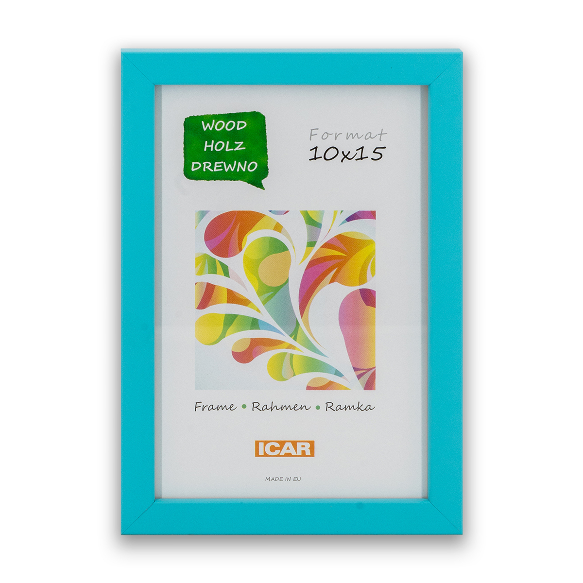 Ramka Icar Pinia - różne kolory i formaty - turkusowy, 10x15, 10x15 Ramka Icar Pinia - różne kolory i formaty - turkusowy, 10x15, 10x15