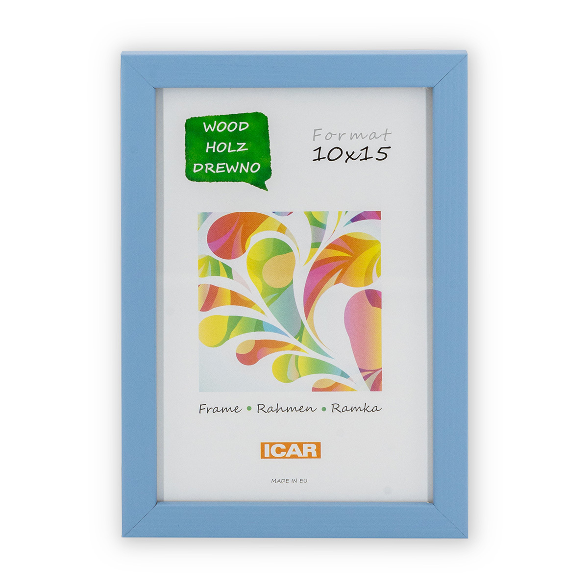 Ramka Icar Pinia - różne kolory i formaty - Jasny błękit, 10x15, 10x15 Ramka Icar Pinia - różne kolory i formaty - Jasny błękit, 10x15, 10x15