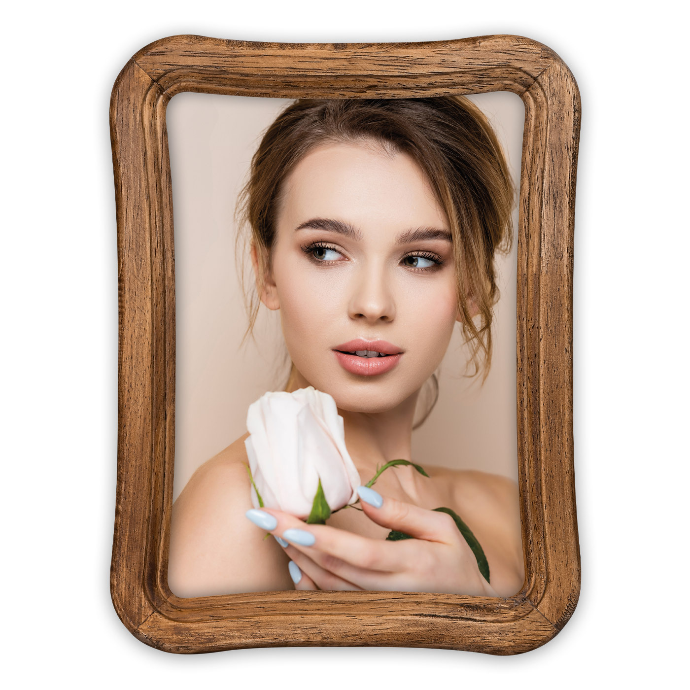 Ramka Italia Mentone - różne formaty - Brązowy, 15x20, 15x20