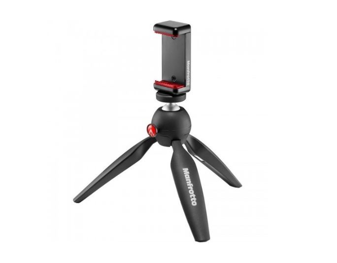 Statyw Manfrotto Pixi M II z klamrą do smarfona