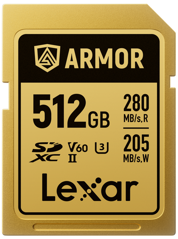 Lexar ARMOR Gold SDXC UHS-II 512BGB