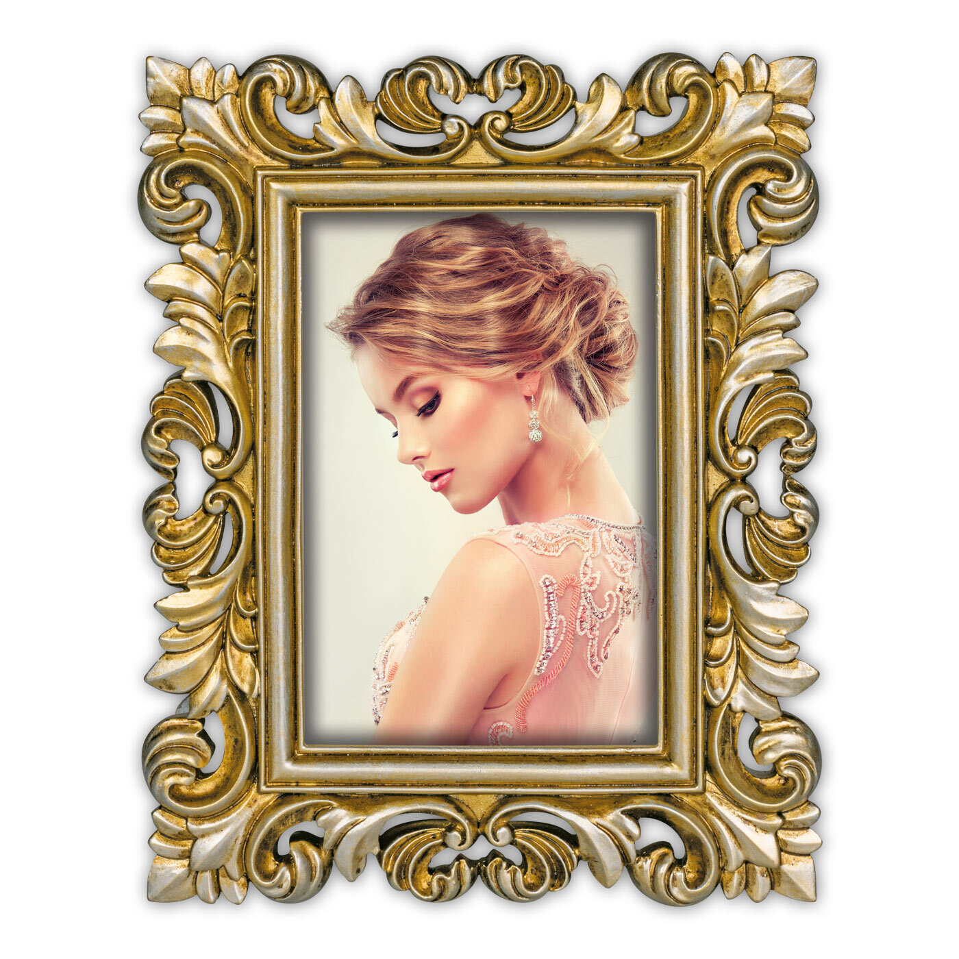 Ramka Italia Piriac - Złoty, 13x18, 13x18