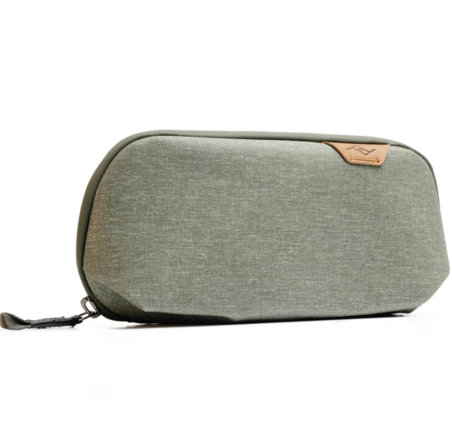 Wkład Travel Line Peak Design Tech Pouch Small Sage - szarozielony