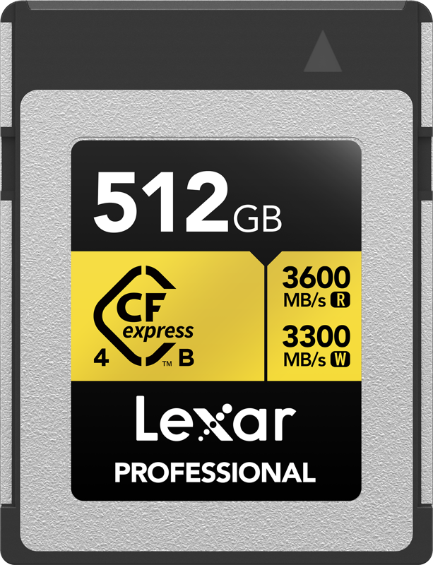 Karta CFexpress 4.0 Pro Gold R3600/W3300 512GB