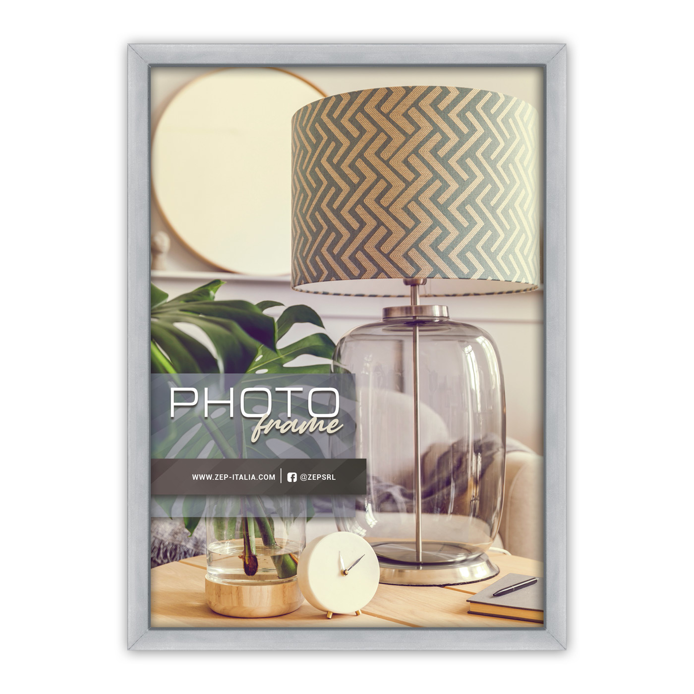 Ramka Italia John - różne kolory i formaty - Srebrny, 15x20, 15x20