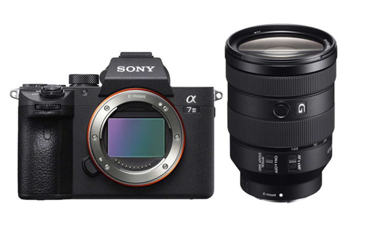 Sony A7 III (ILCE7M3) z ob. FE 24-105 mm f/4.0 G OSS (SEL24105G)   Sony A7 III (ILCE7M3) z ob. FE 24-105 mm f/4.0 G OSS (SEL24105G)