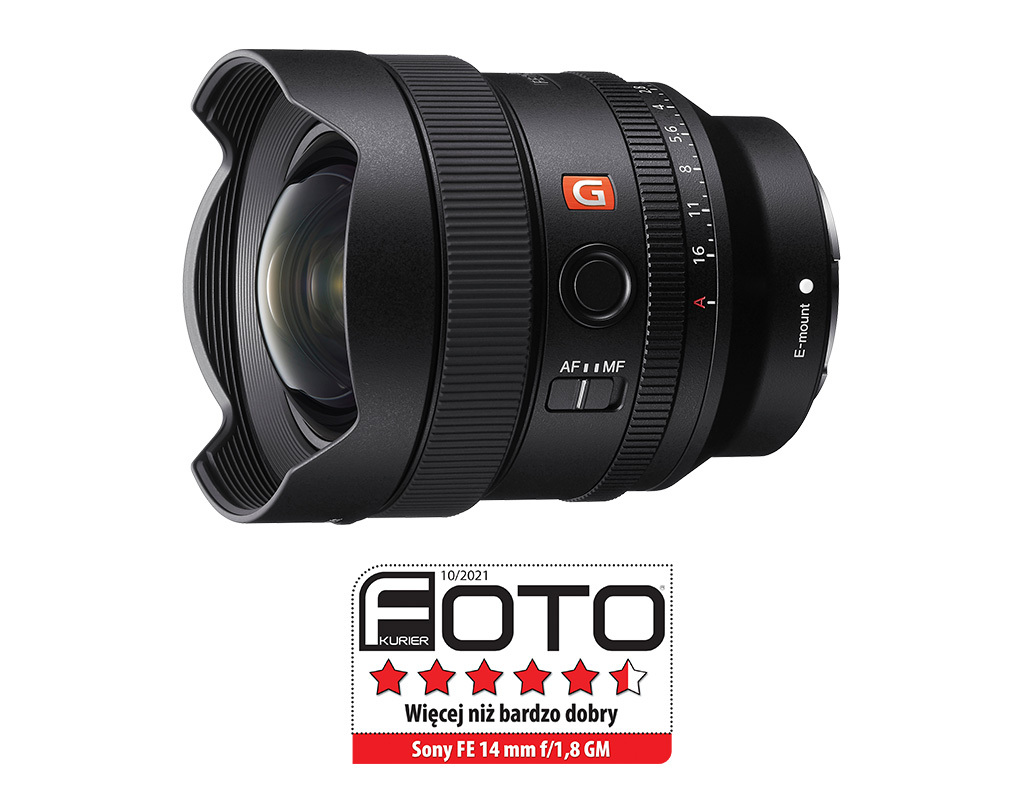 Sony FE 14mm f/1.8 GM (SEL14F18GM)  