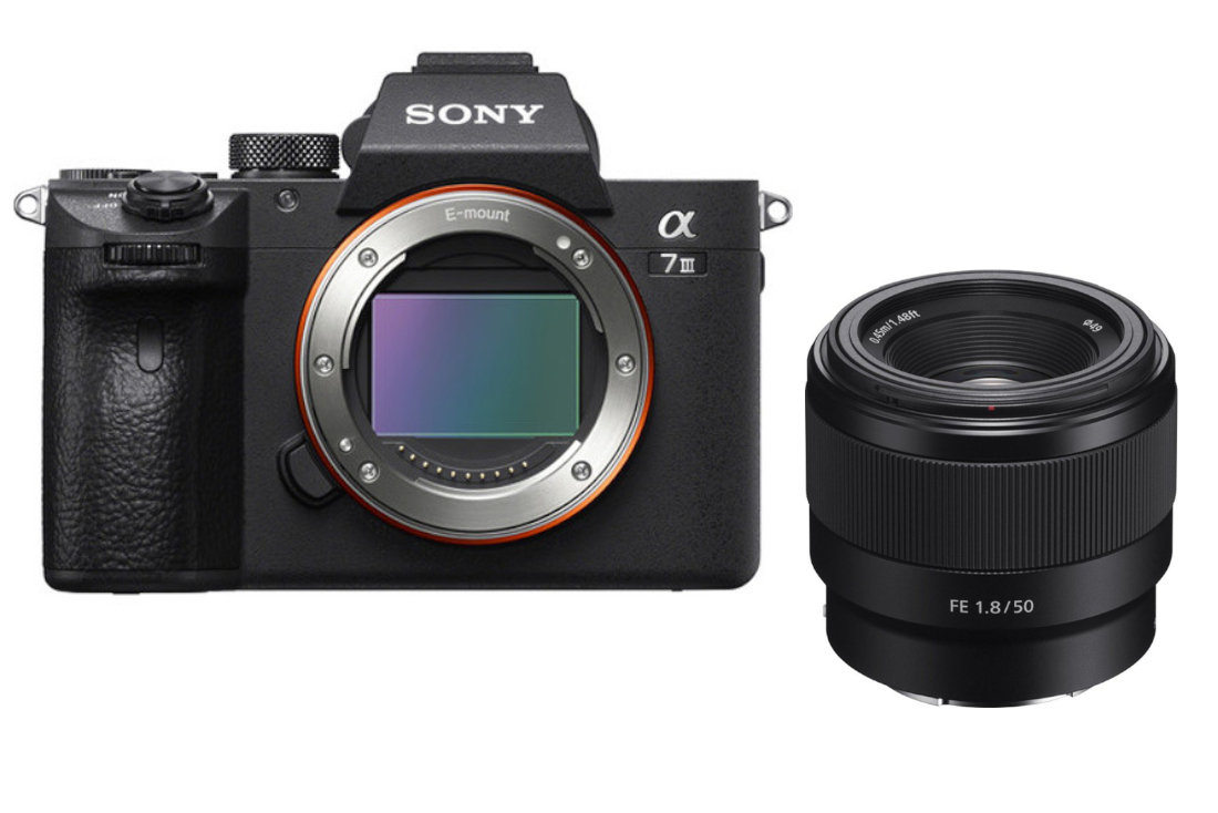 Zestaw Sony A7 III (ILCE7 M3) + Sony FE 50mm f/1.8 (SEL50F18F)