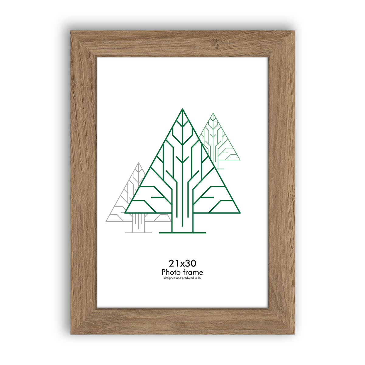 Ramka Styler Yosemite - różne kolory i formaty - Dąb, 21x30, 21x30