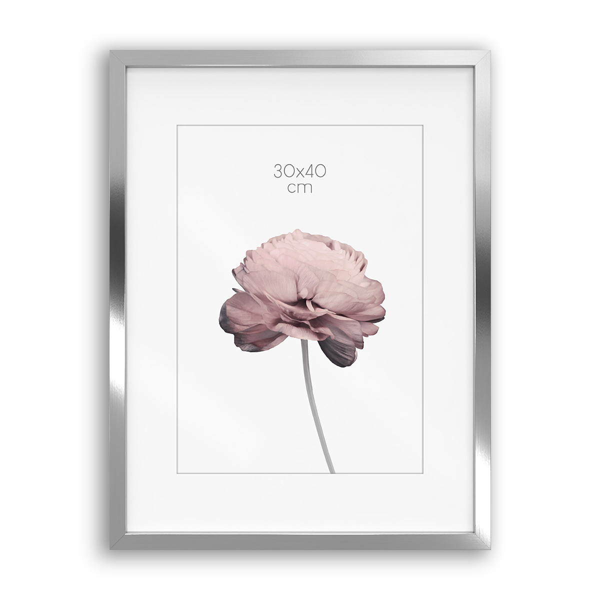 Ramka Styler Prague - różne kolory i formaty - Srebrny, 30x40, 30x40