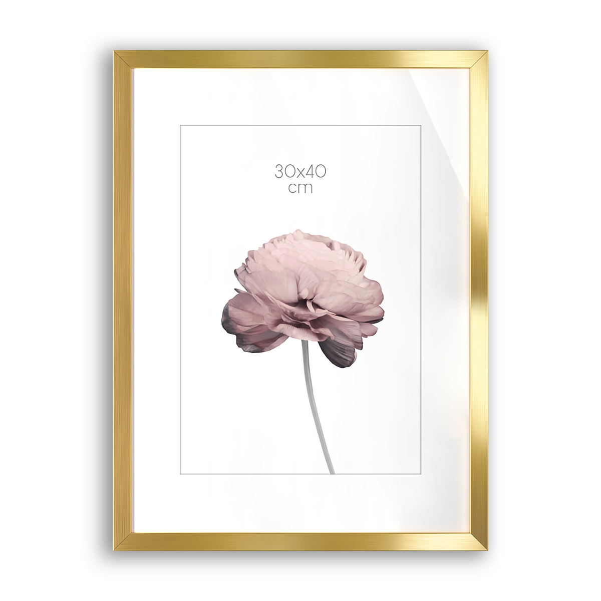 Ramka Styler Prague - różne kolory i formaty - Złoty, 30x40, 30x40