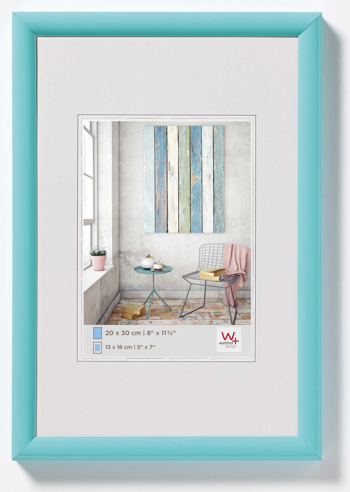 Ramka Trendstyle - różne kolory i formaty - turkusowy, 20x30, 20x30
