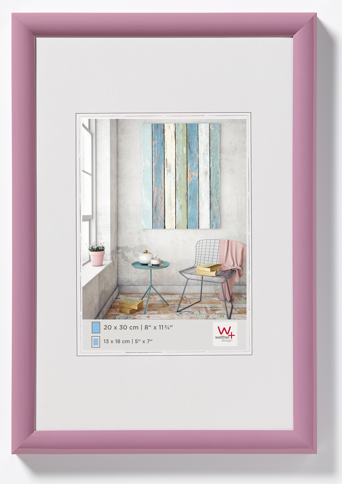 Ramka Trendstyle - różne kolory i formaty - Różowy, 20x30, 20x30
