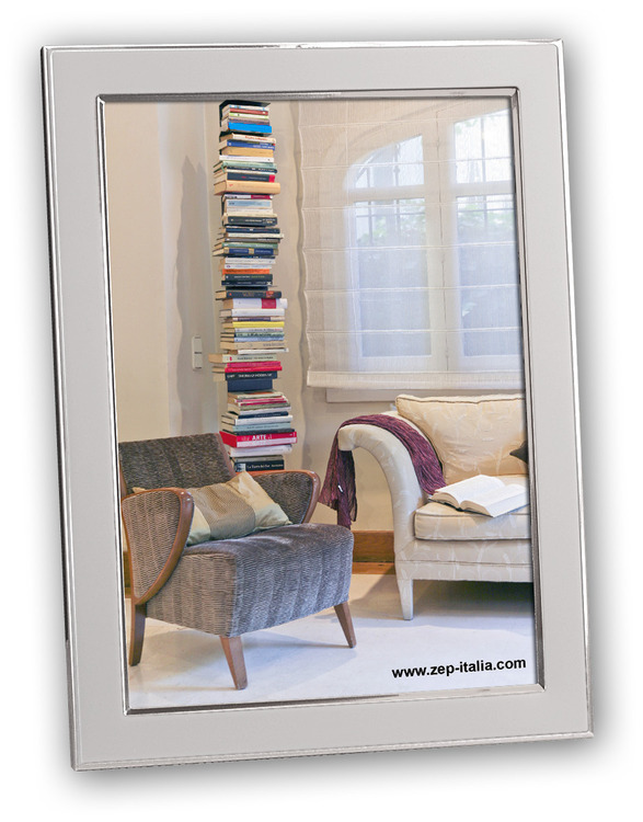 Ramka Italia Olimpia - różne kolory i formaty - Srebrny, 10x15, 10x15