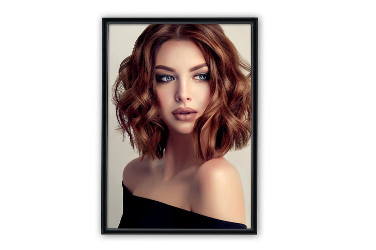 Ramka ITALIA SILVIA - kolory i różne formaty - Czarny, 7x10, 7x10