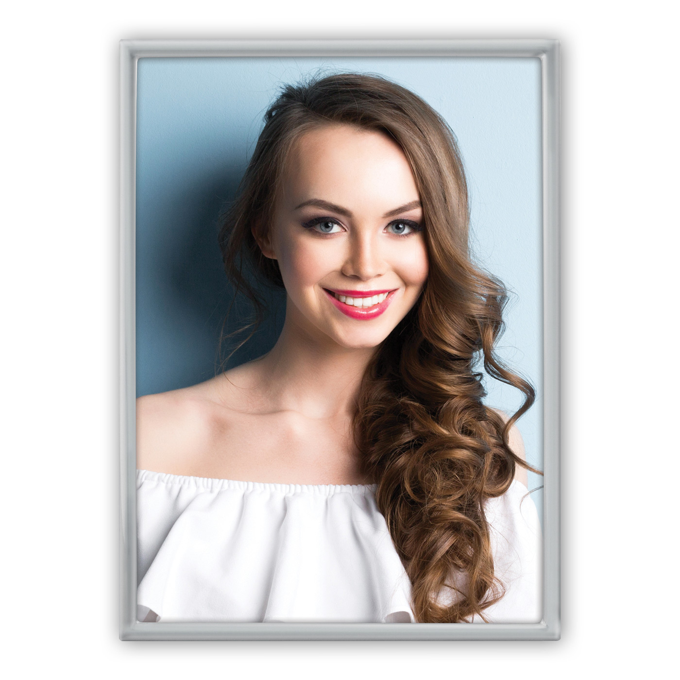 Ramka ITALIA SILVIA - kolory i różne formaty - Srebrny, 10x15, 10x15