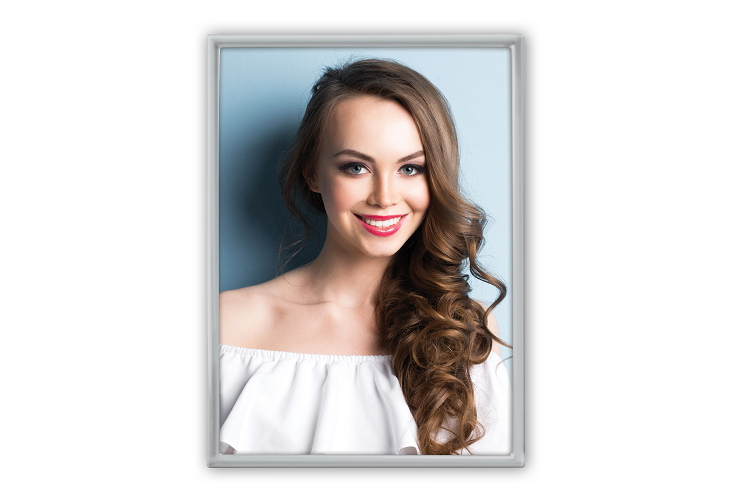 Ramka ITALIA SILVIA - kolory i różne formaty - Srebrny, 7x10, 7x10