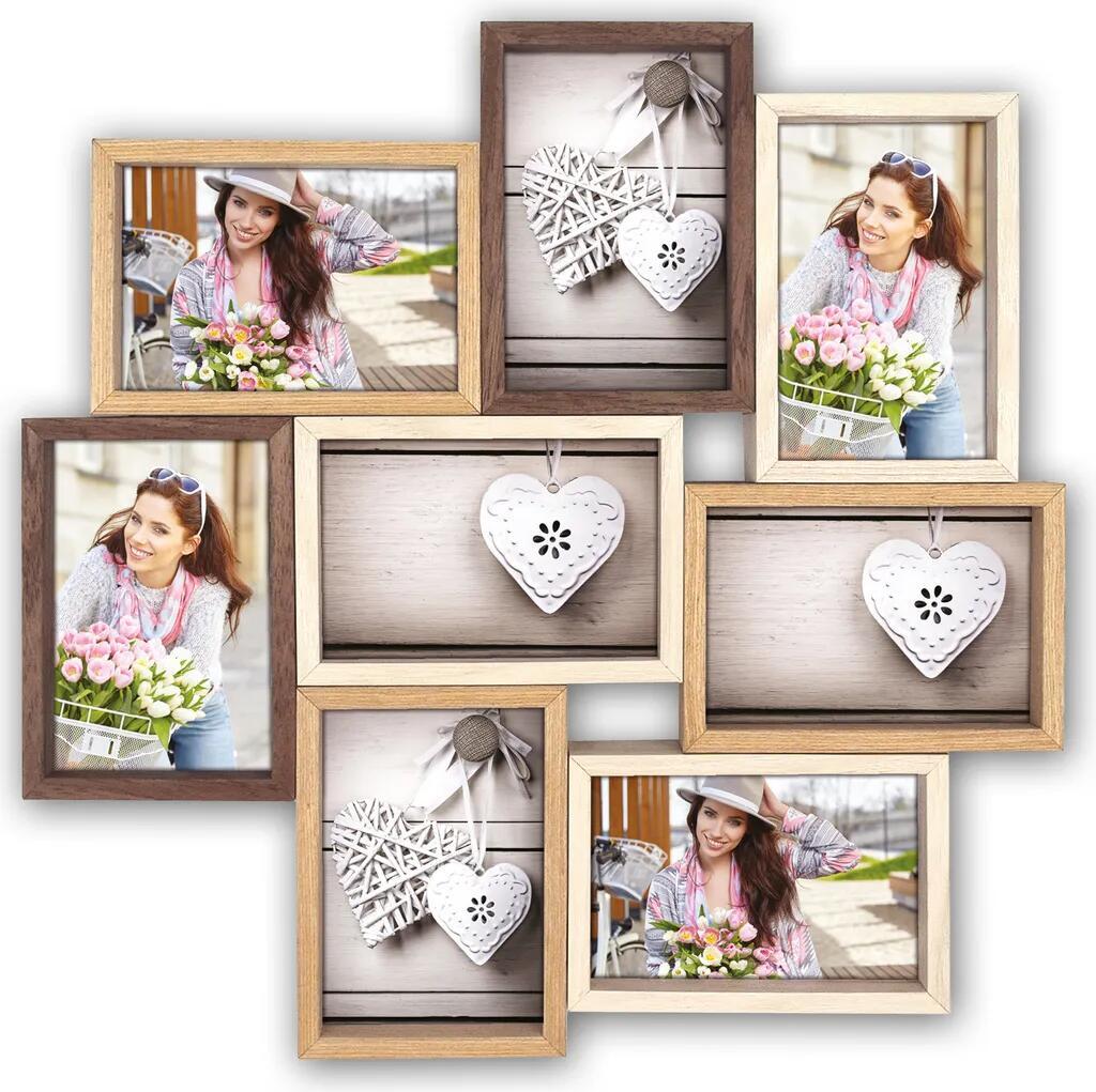 Ramka Italia Montreaux 4Q 4x10/TYY746 - Dąb, 10x15, 10x15 x8