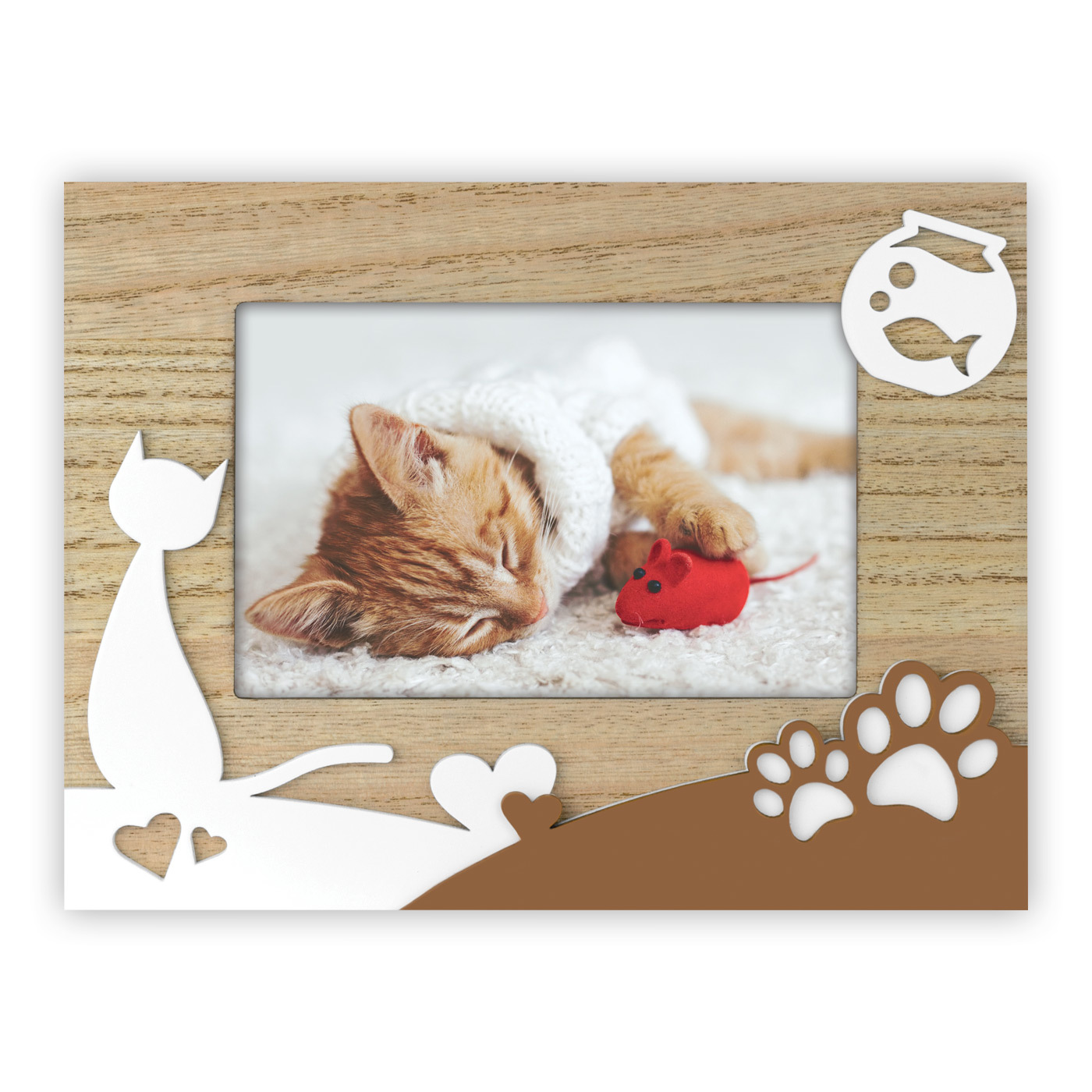 Ramka Italia Isidoro - Brązowy, 10x15, 10x15