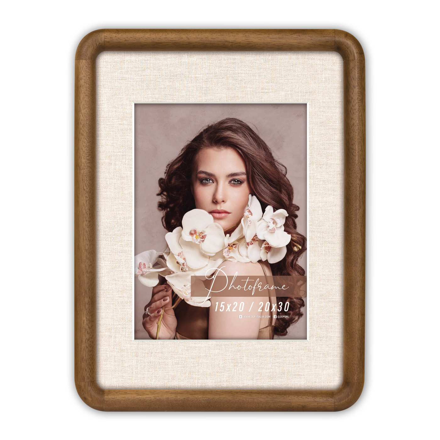 Ramka Italia Marsiglia - Brązowy, 15x20, 20x30 Ramka Italia Marsiglia - Brązowy, 15x20, 20x30