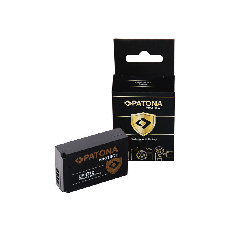 Akumulator Patona Protect Canon LP-E12 Akumulator Patona Protect Canon LP-E12