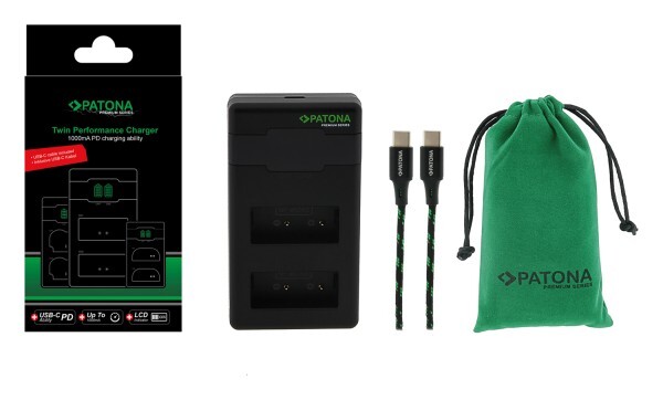 Ładowarka Patona Premium Twin Performance PD NP-W126 Ładowarka Patona Premium Twin Performance PD NP-W126