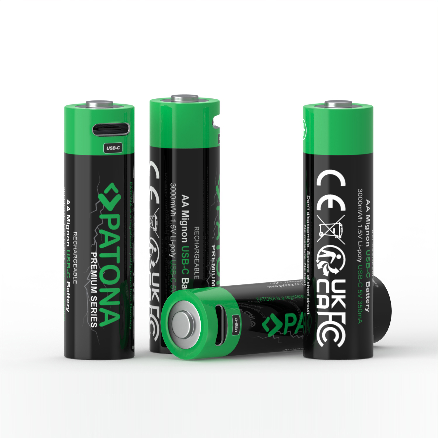 Akumulator Patona AA z wbudowanym USB-C 3000 mAh 4 szt.