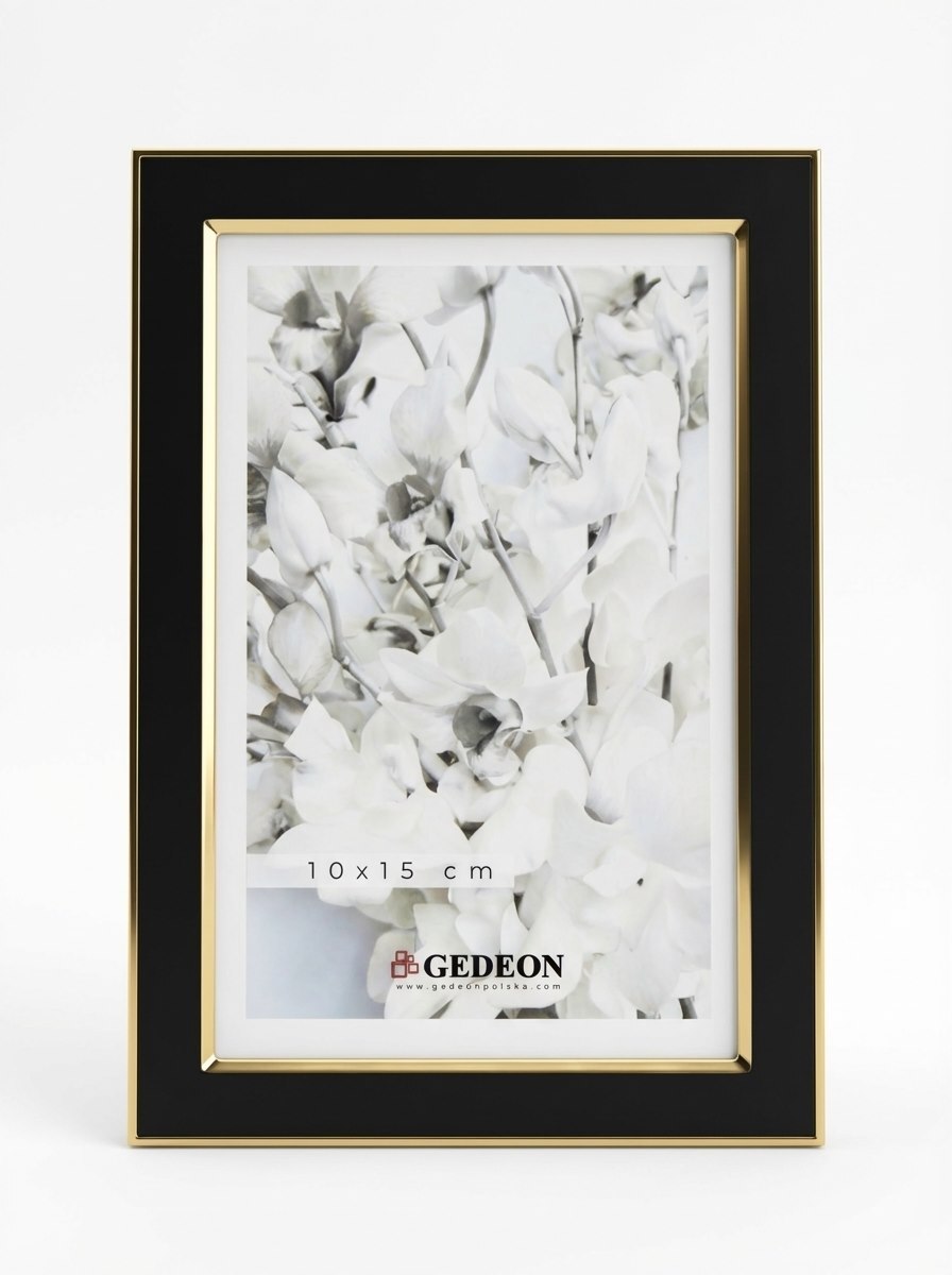 Ramka Gedeon Metalowa 15x20 - różne kolory - Czarny, 15x20, 15x20