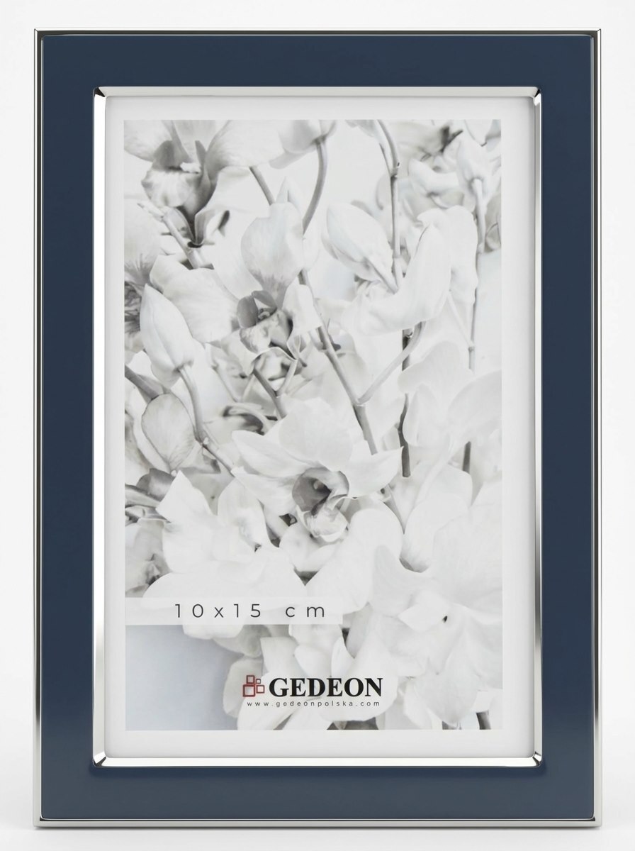 Ramka Gedeon Metalowa 15x20 - różne kolory - Granatowy, 15x20, 15x20