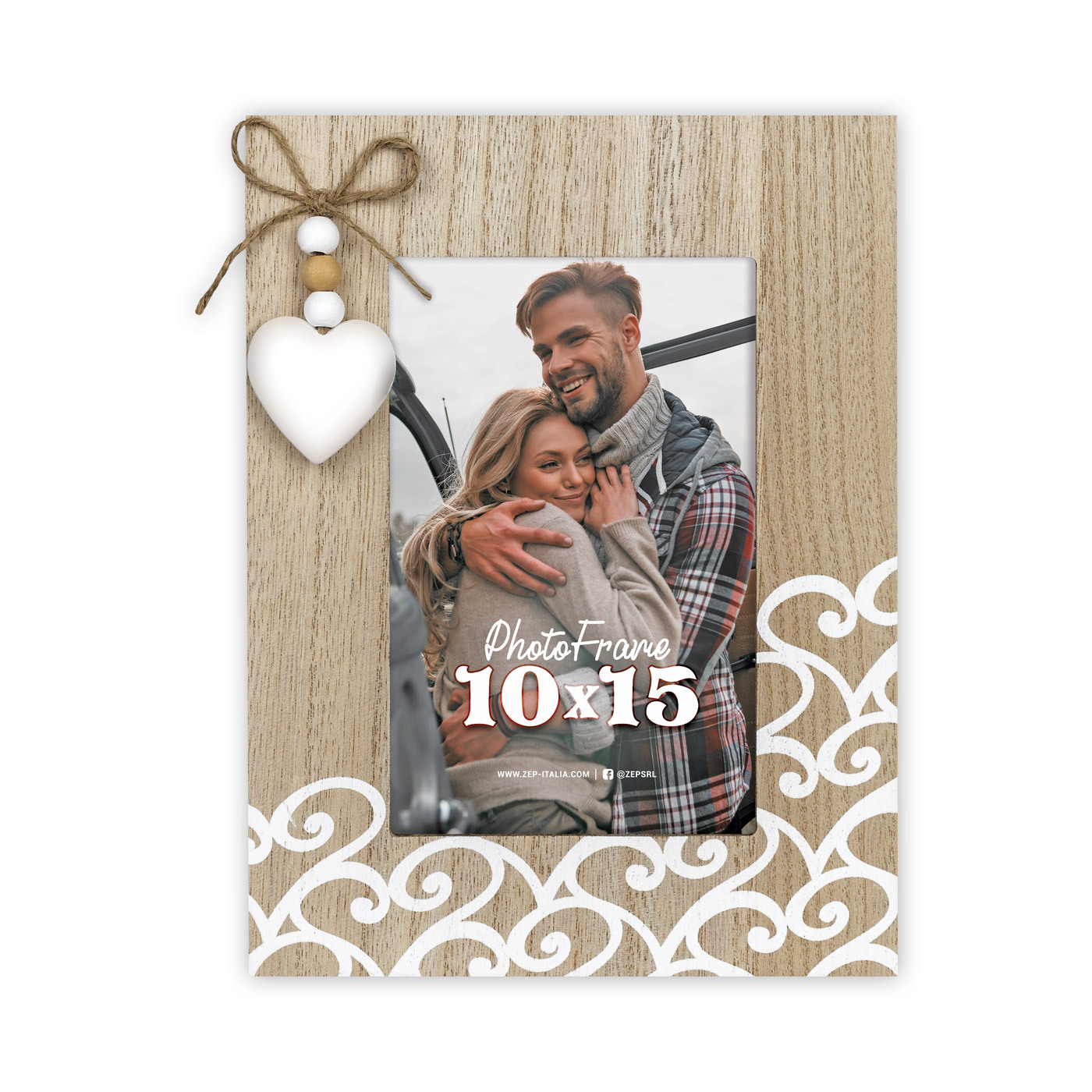 Ramka Italia Luisa - Dąb, 10x15, 10x15 pionowa