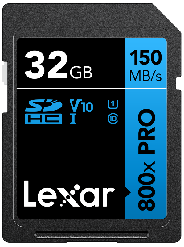 Karta Lexar Pro 800X SDHC 32GB UHS-I U1 (V10) R150