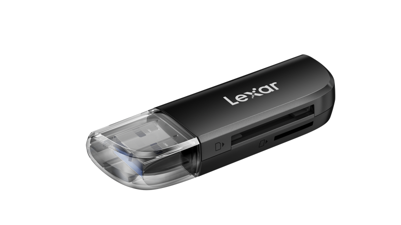 Czytnik kart Lexar SD/MicroSD/SDHC/SDXC Dual Slot USB-A, USB 3.2 Gen1 Up to 104MB/s