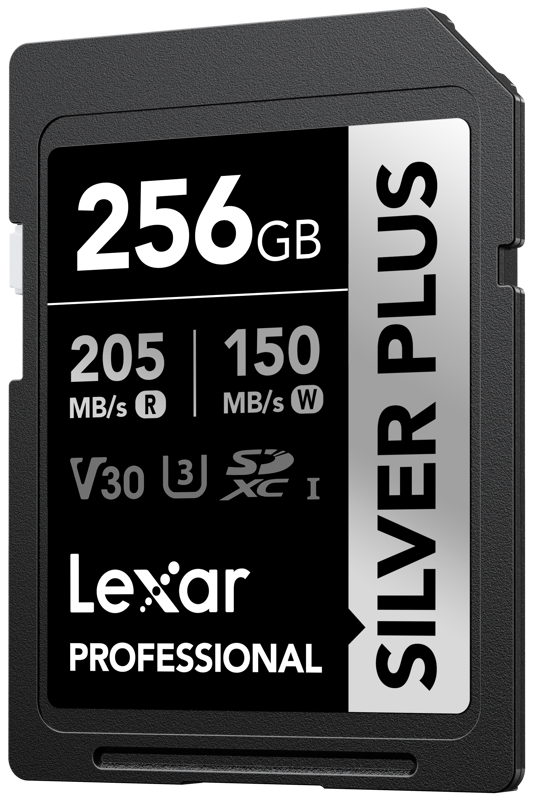 Karta Lexar SDXC 256GB Professional SILVER Plus UHS-I U3 A2 4K V30 Karta Lexar SDXC 256GB Professional SILVER Plus UHS-I U3 A2 4K V30